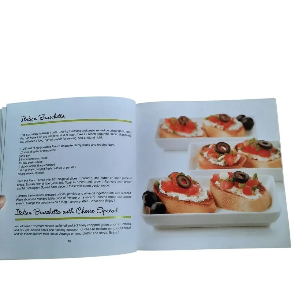 Just Tasting Cookbook by - White and Green